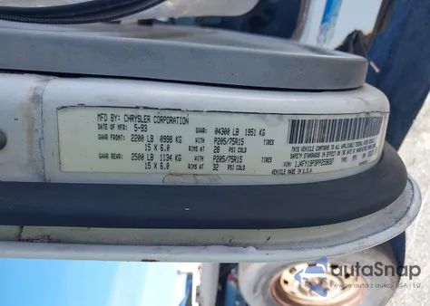 1993 Jeep Wrangler / Yj S z USA, uszkodzony, nr VIN 1J4FY19P3PP259697